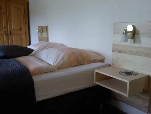 Een 2 persoonskamer bij Zur Alten Schmiede