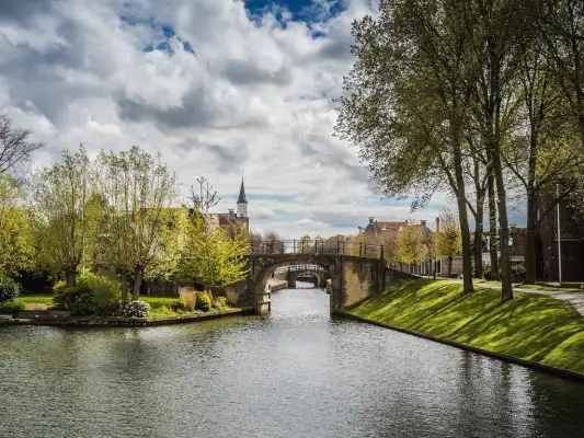 Veel waterrijke steden in Friesland
