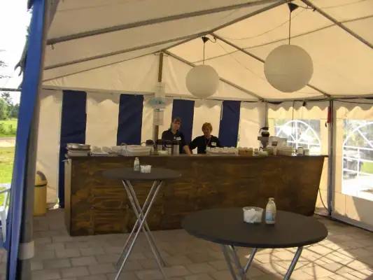 De kantine van MotorCamping 't Witveen