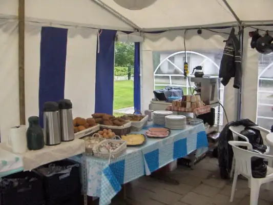 Het ontbijt bij Motorcamping 't Witveen