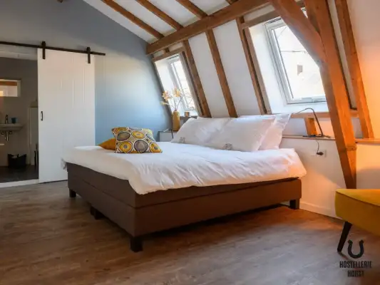 Een 2 persoonskamer bij Hostellerie Horst Een 2 persoonskamer bij Hostellerie Horst