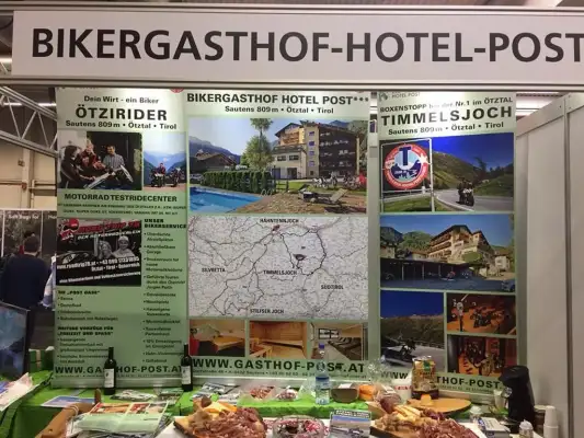 Biker Gasthof Hotel Post is een echt motorhotel Biker Gasthof Hotel Post is een echt motorhotel