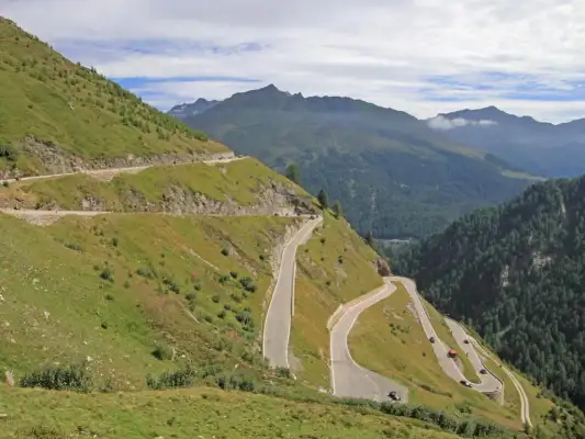 De Timmelsjoch Hochalpenstraße, heerlijk om te rijden om je motor De Timmelsjoch Hochalpenstraße, heerlijk om te rijden om je motor