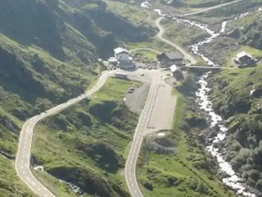 De ligging van Alpin Center Sustenpass