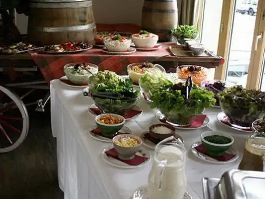 Het ontbijtbuffet